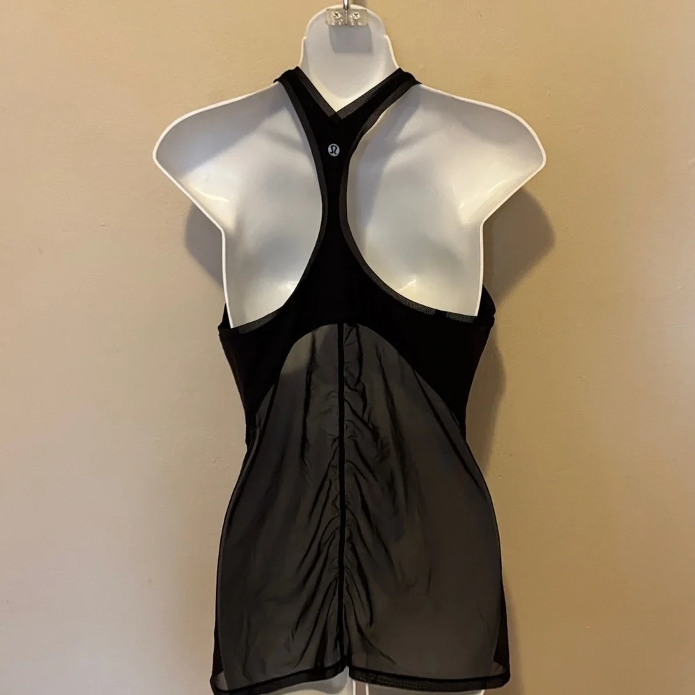 lululemon athletica Black Tank Top